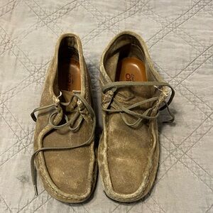 Clark’s Original Men's Leather Tan Casual Shoes